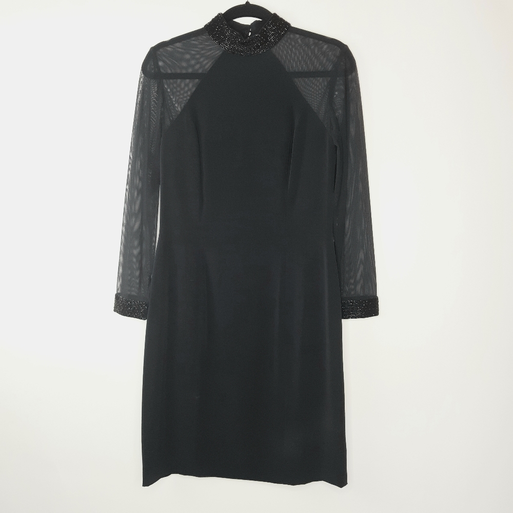 Vintage BLACK TIE OLEG CASSINI Dress Size 10